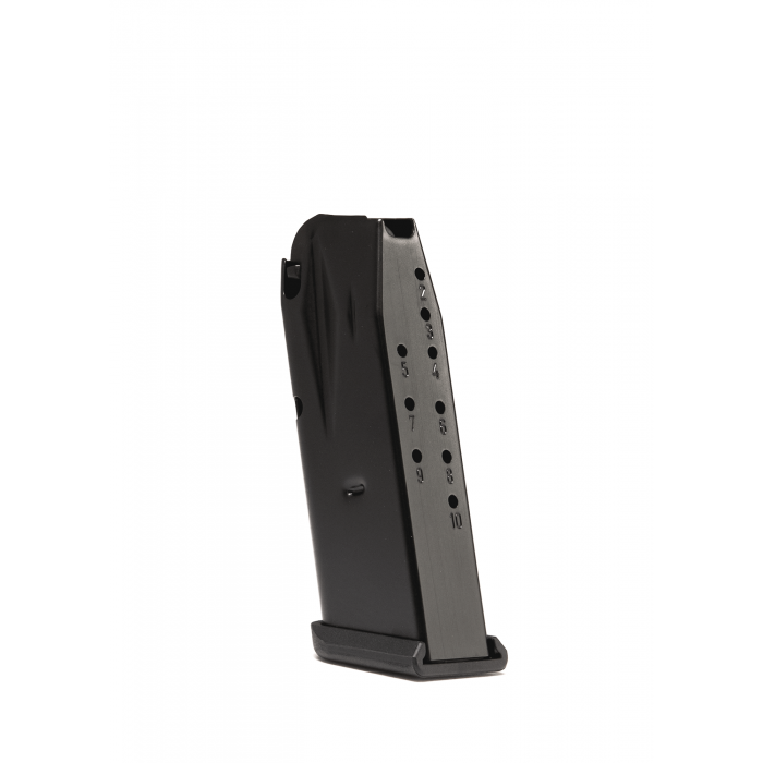 Canik TP9/METE SC 15-Round Magazine in black with finger rest, compatible with TP9 Elite SC and METE SC 9mm Luger.